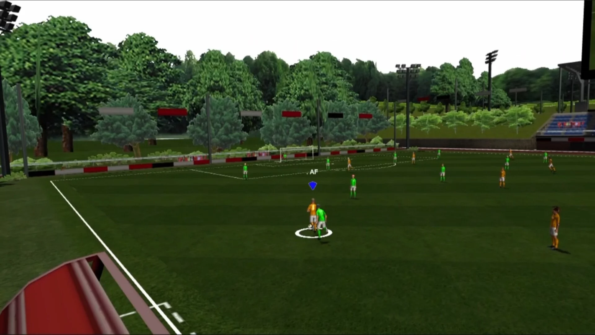 Изображение игры: Soccer VR Football