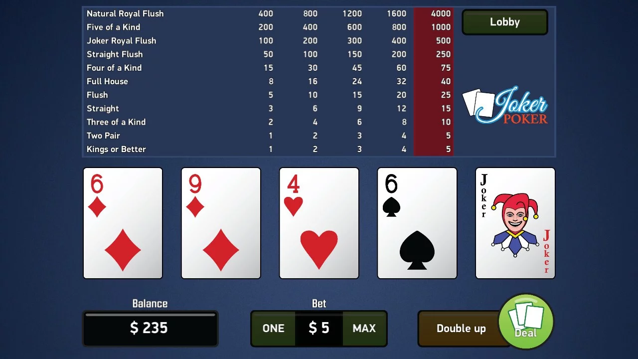 Изображение игры: Joker Poker - Video Poker