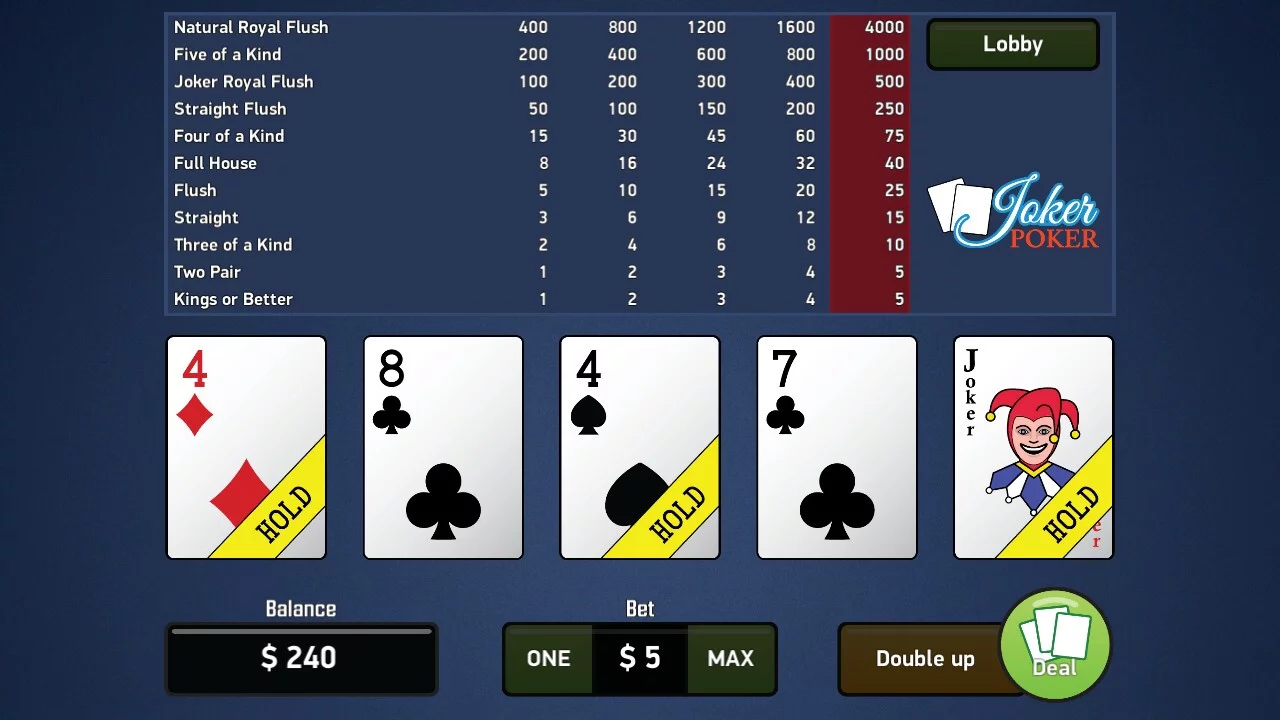 Изображение игры: Joker Poker - Video Poker