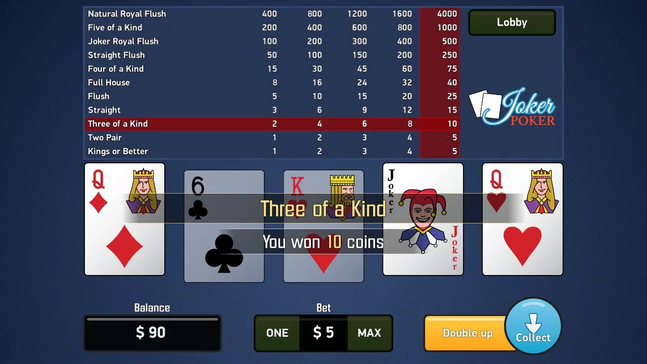Изображение игры: Joker Poker - Video Poker