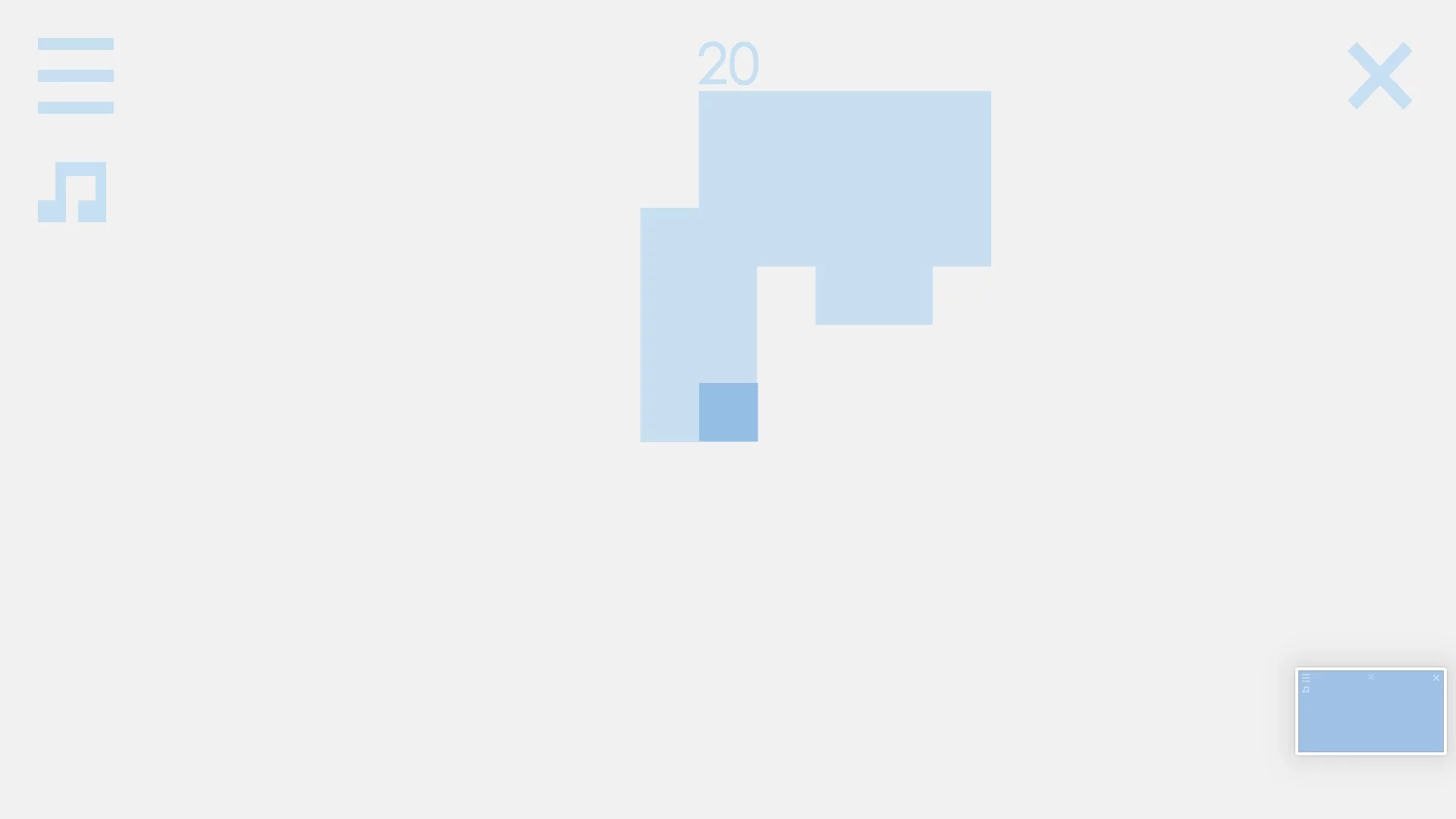 Изображение игры: Squarely Blue