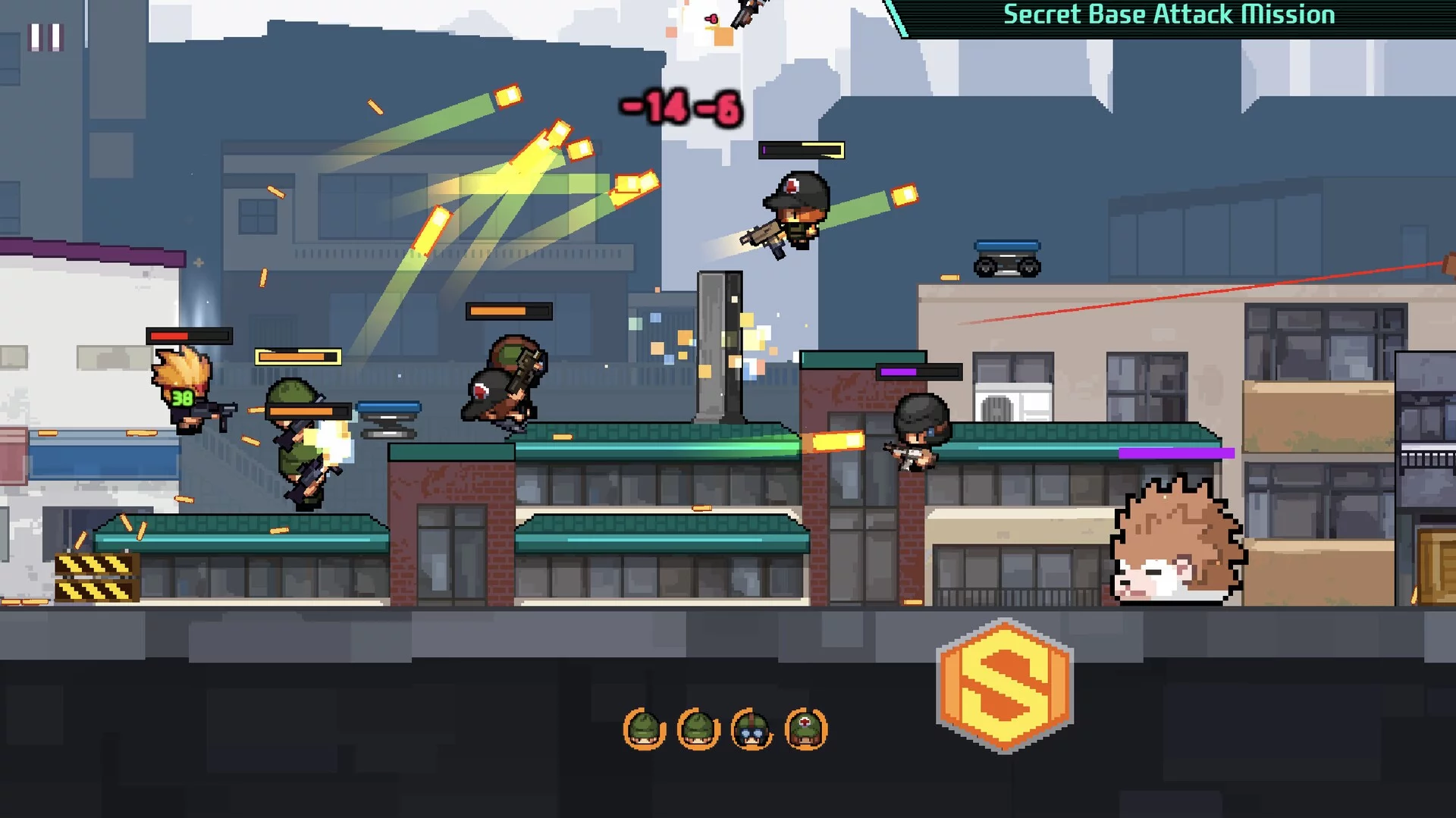 Изображение игры: Cute Invaders