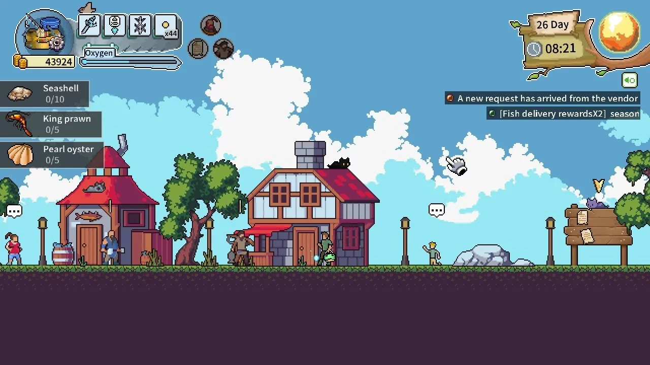 Изображение игры: Fantasy Fishing Town