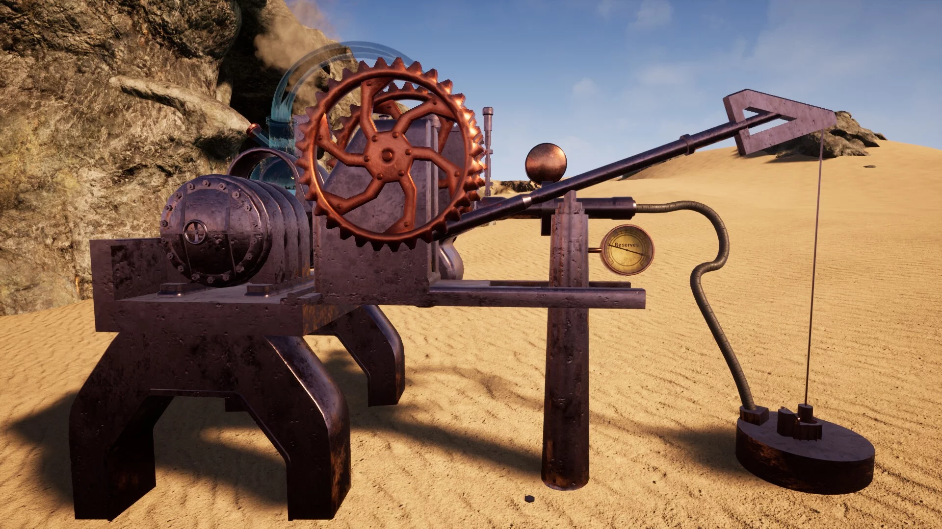 Изображение игры: Dune Mechanic: Survive The Steampunk Era