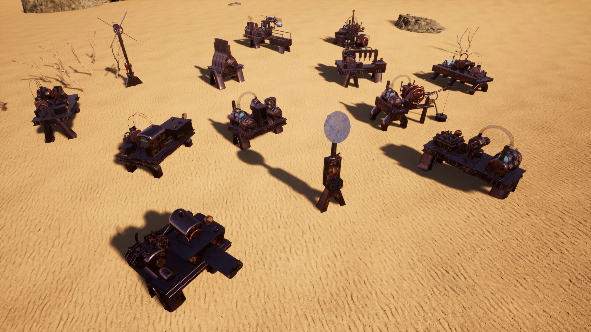 Изображение игры: Dune Mechanic: Survive The Steampunk Era