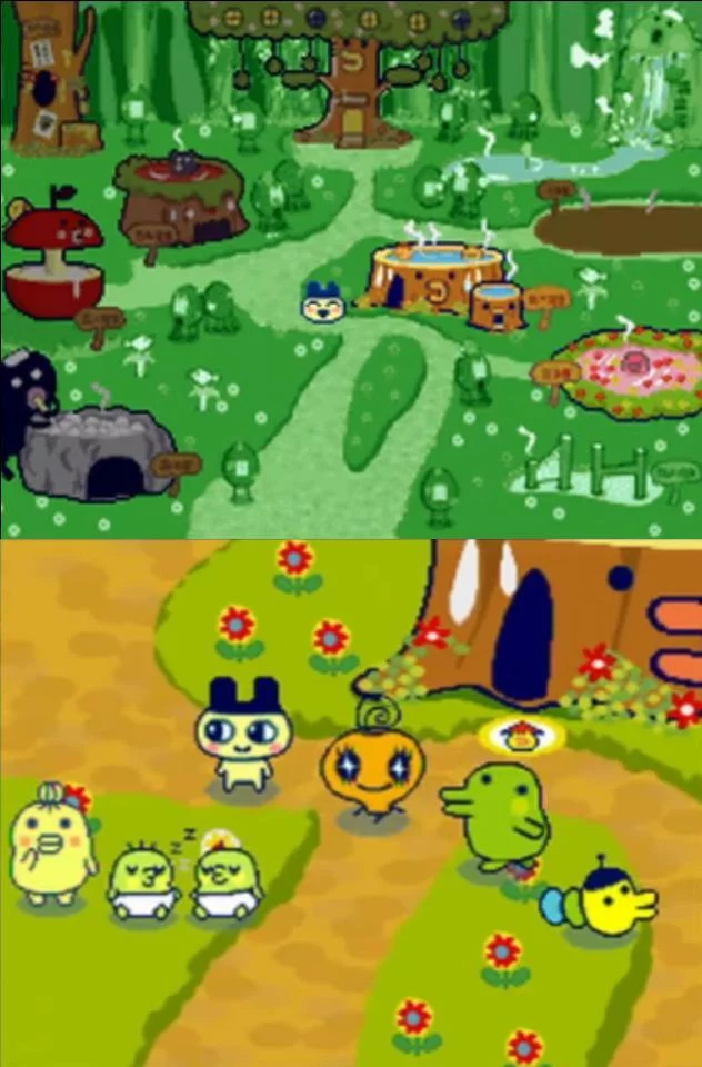 Изображение игры: Tamagotchi no Appare! Niji-Venture