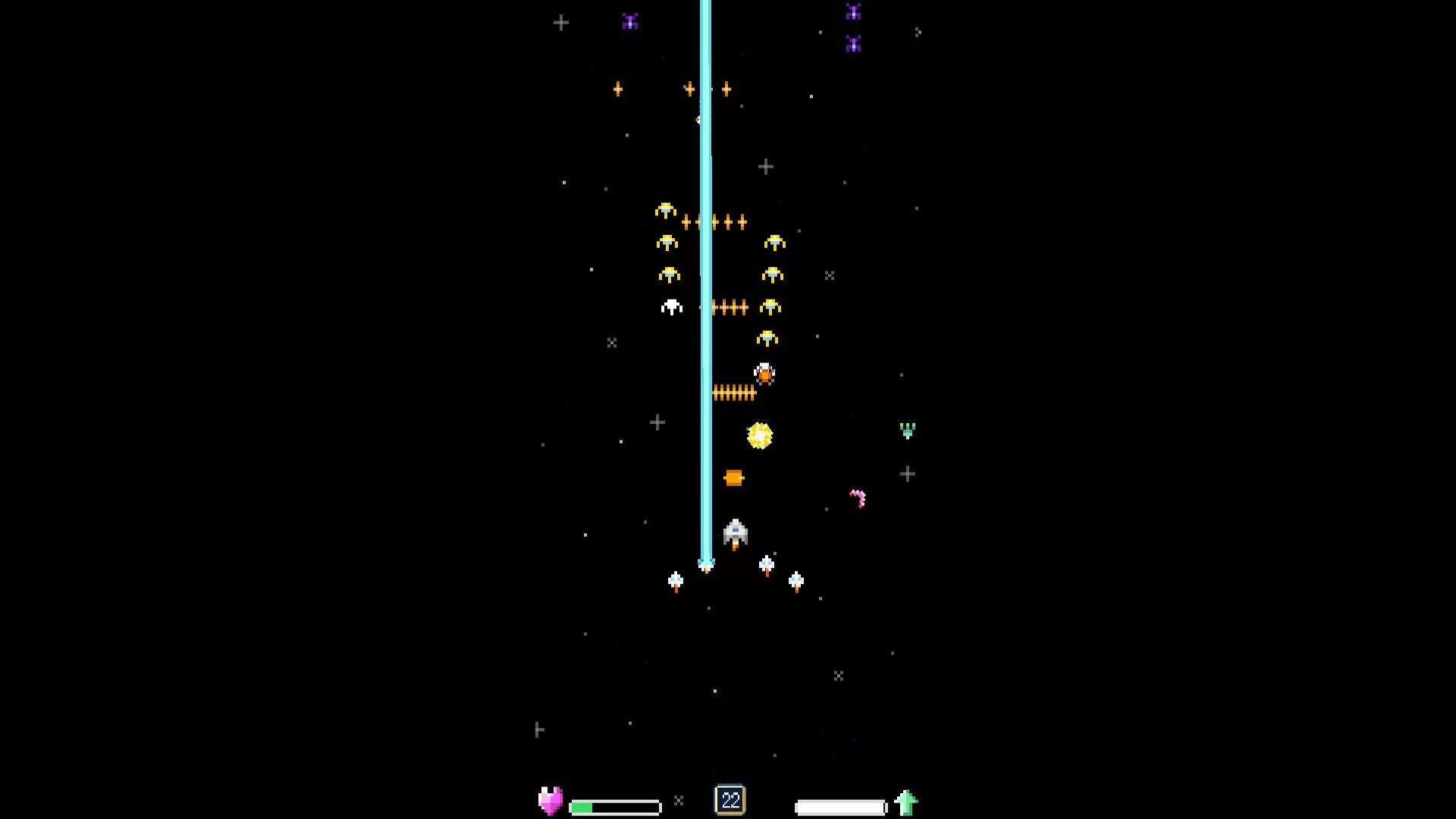 Изображение игры: Space Bees 太空蜜蜂