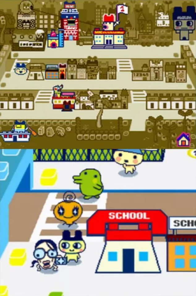 Изображение игры: Tamagotchi no Appare! Niji-Venture