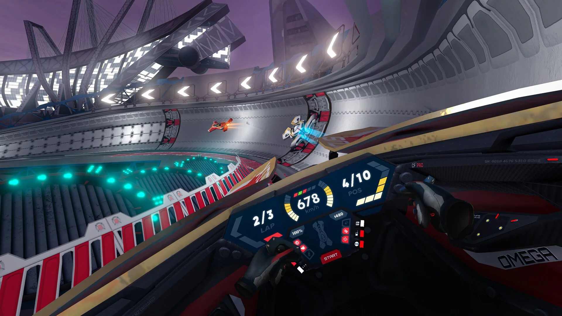 Изображение игры: Omega Pilot