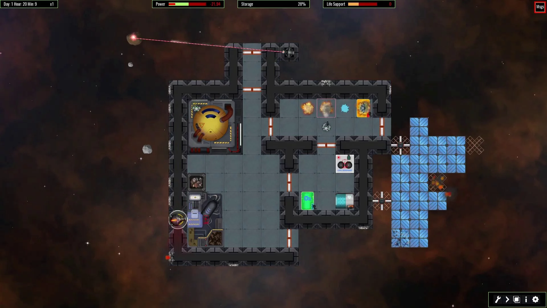 Изображение игры: Deep Space Outpost