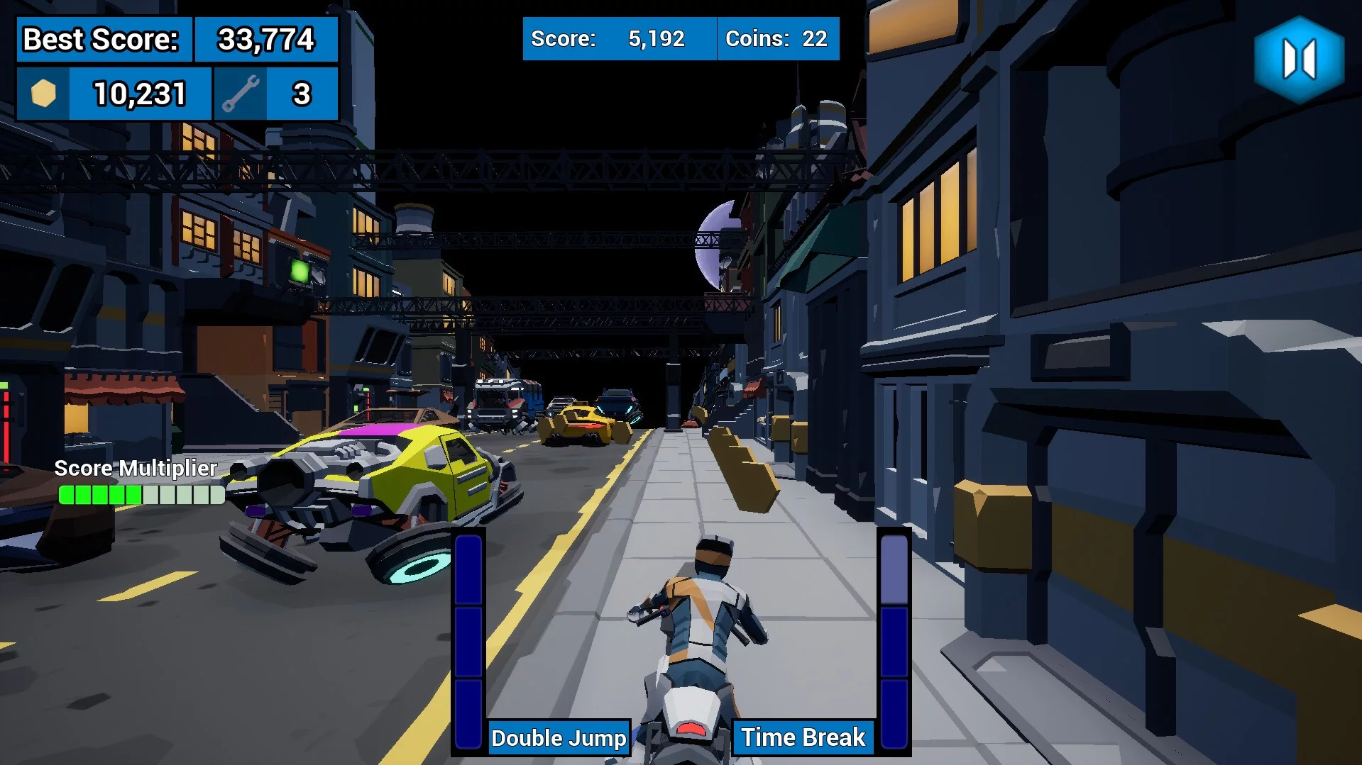 Изображение игры: Hoverbike Escape