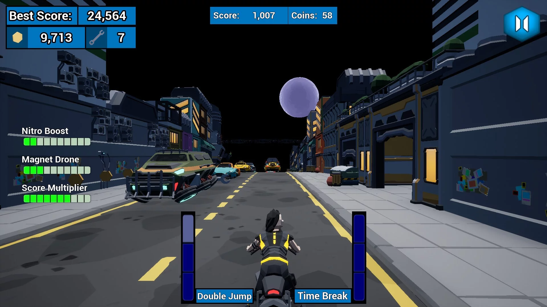 Изображение игры: Hoverbike Escape