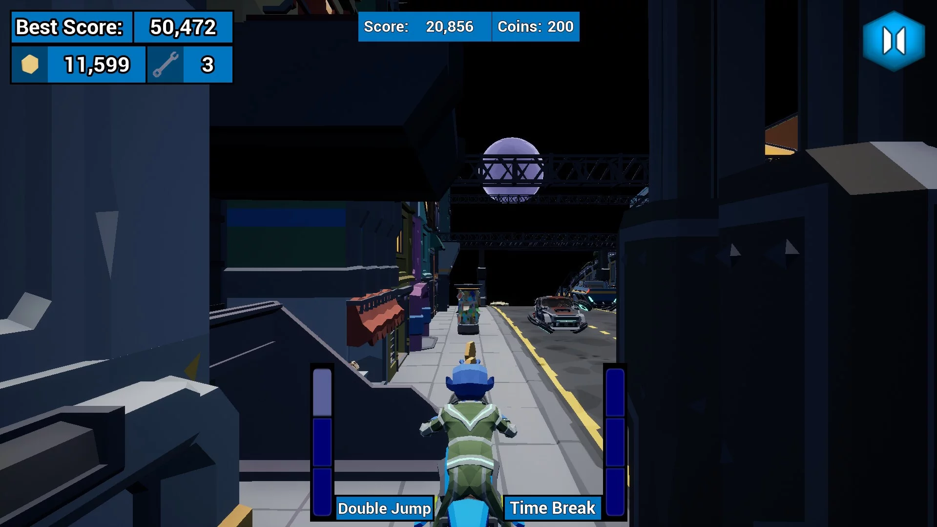 Изображение игры: Hoverbike Escape