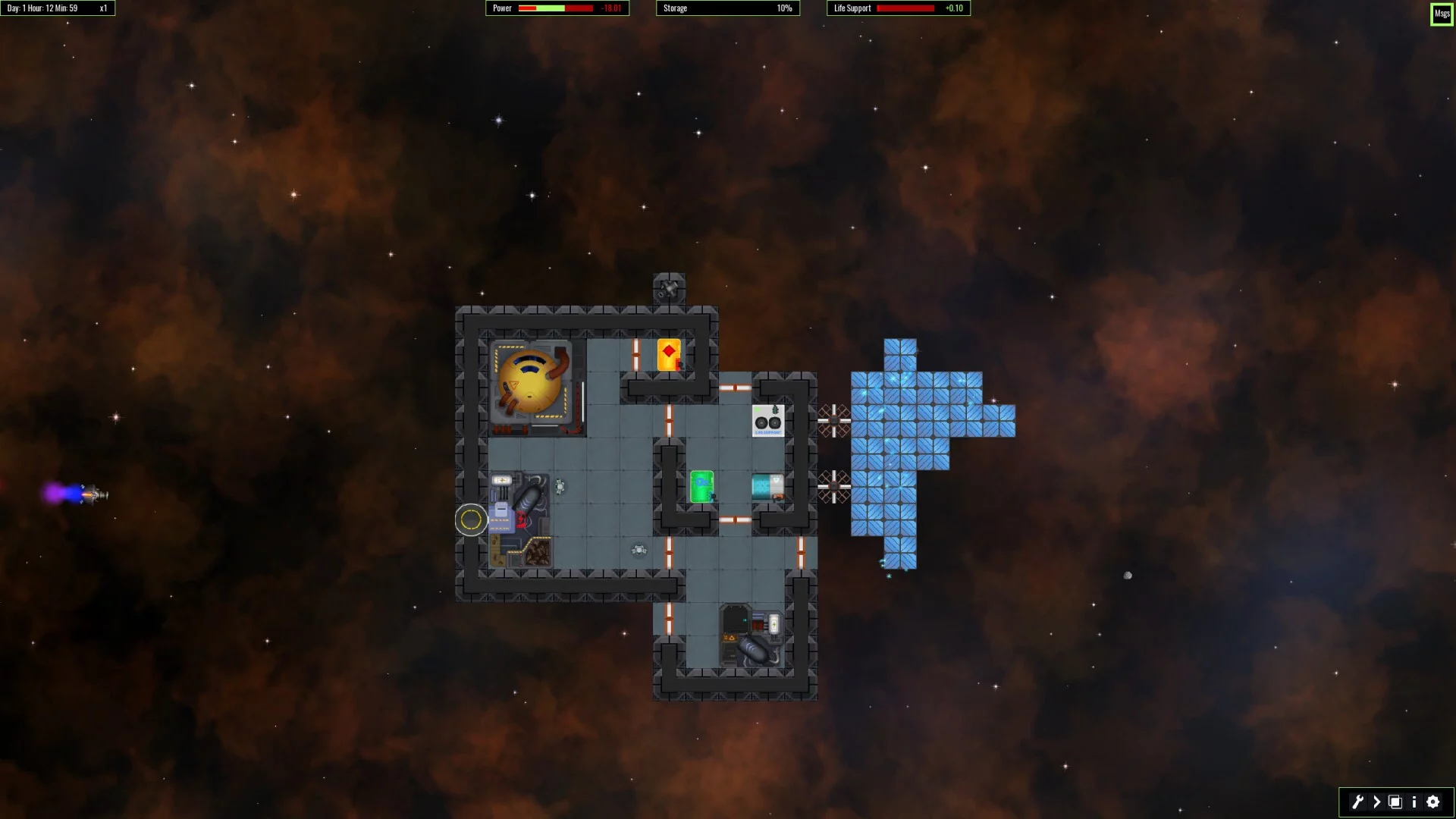 Изображение игры: Deep Space Outpost