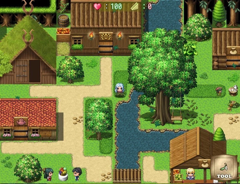 Изображение игры: The Farmer's Story of Slow Life