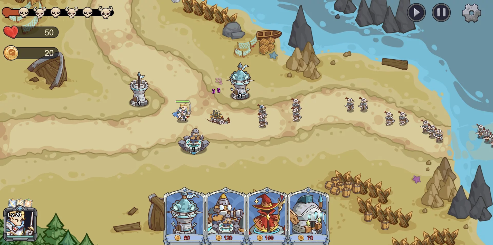 Изображение игры: HEROES RALLY