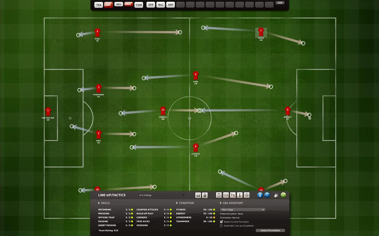 Изображение игры: FIFA Manager 11