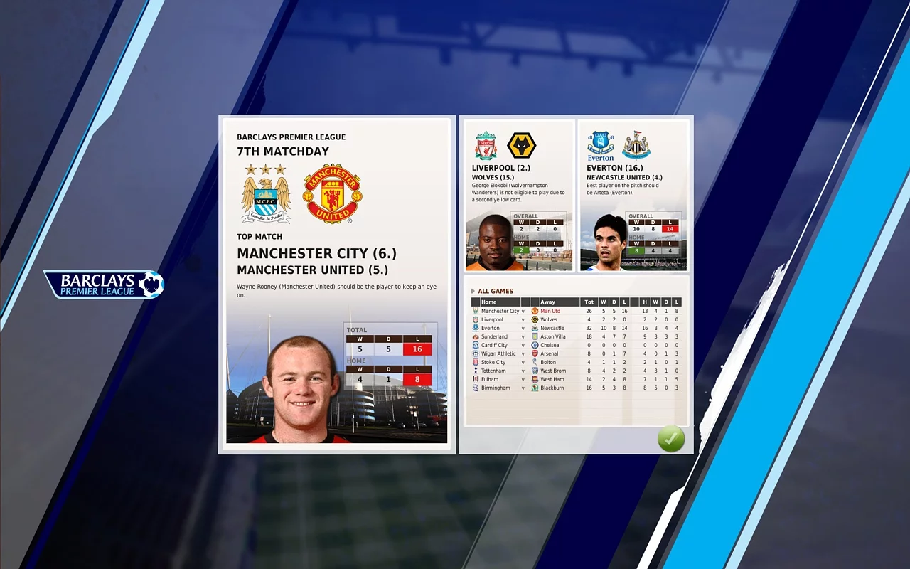 Изображение игры: FIFA Manager 11