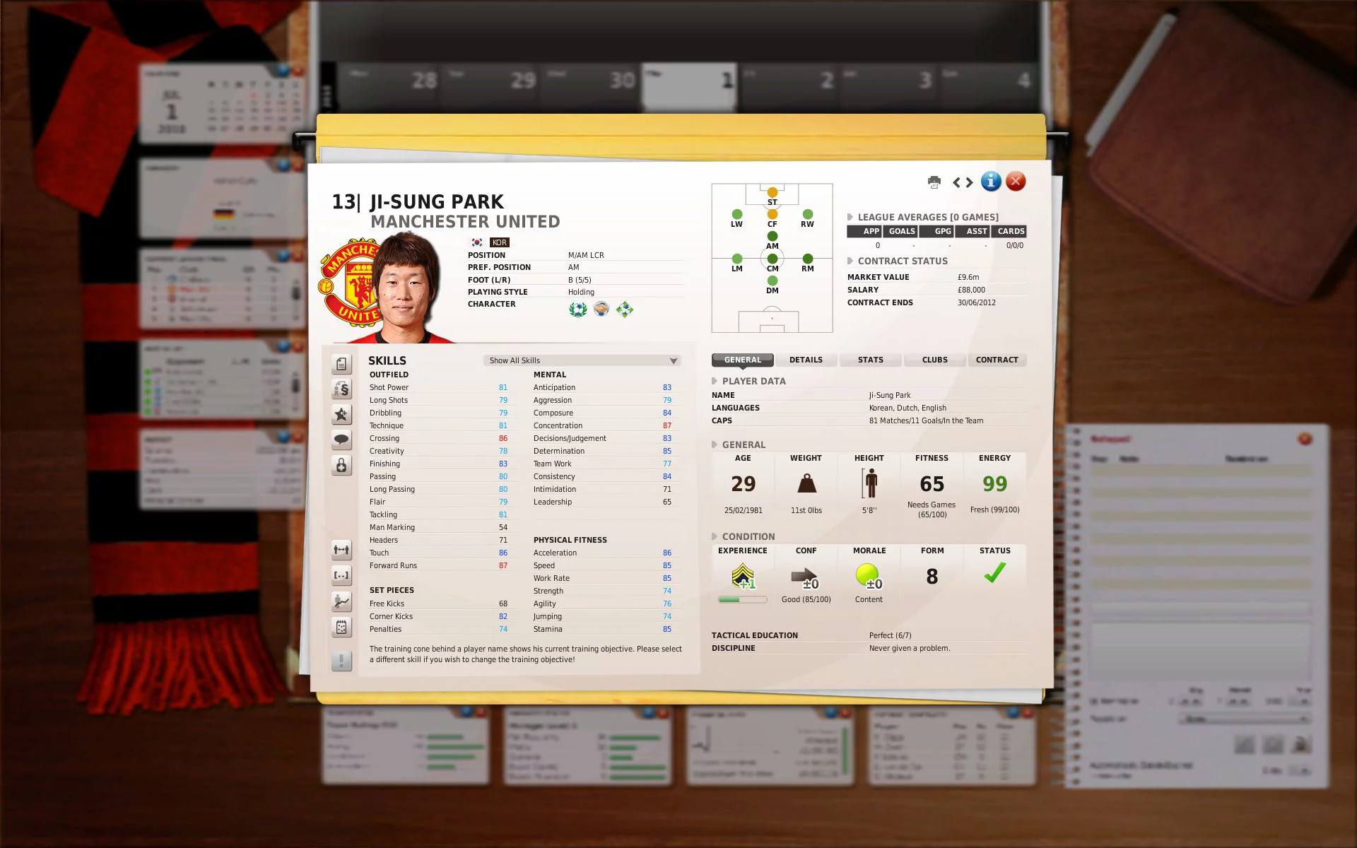 Изображение игры: FIFA Manager 11