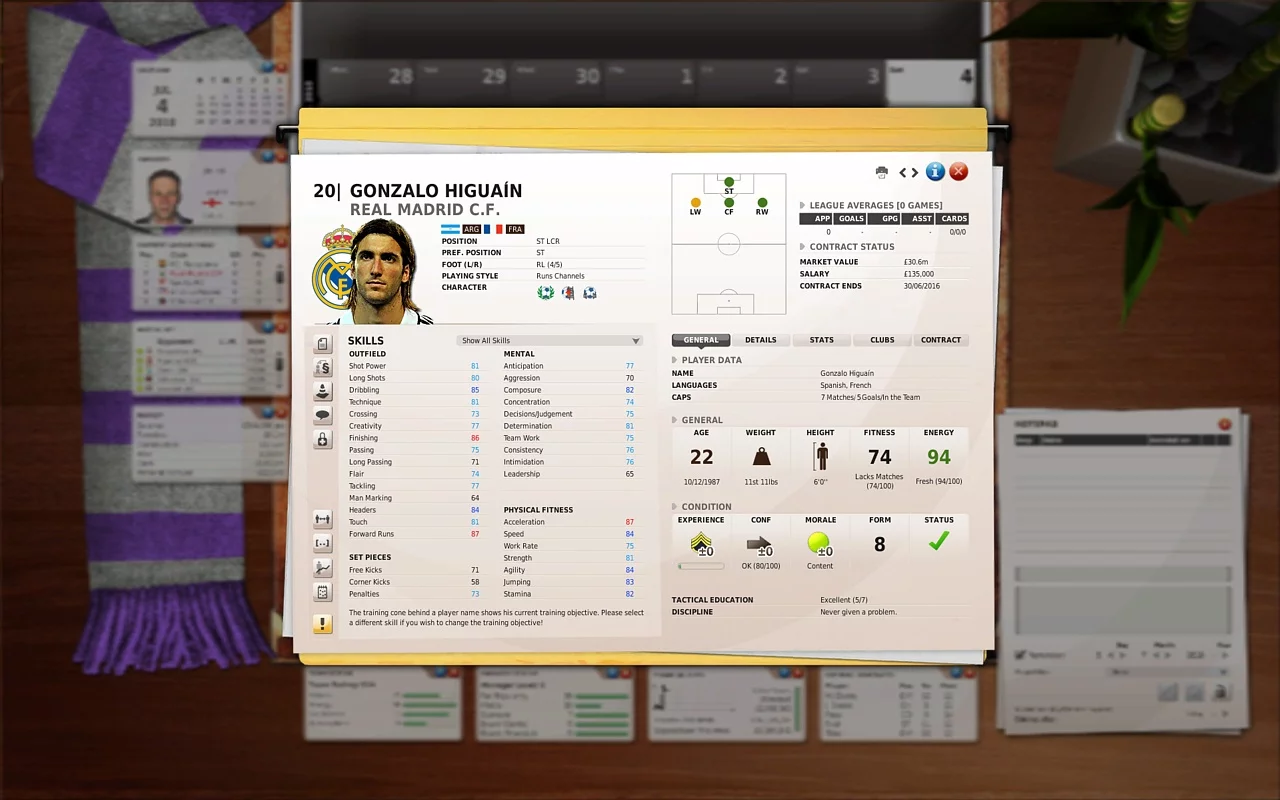 Изображение игры: FIFA Manager 11