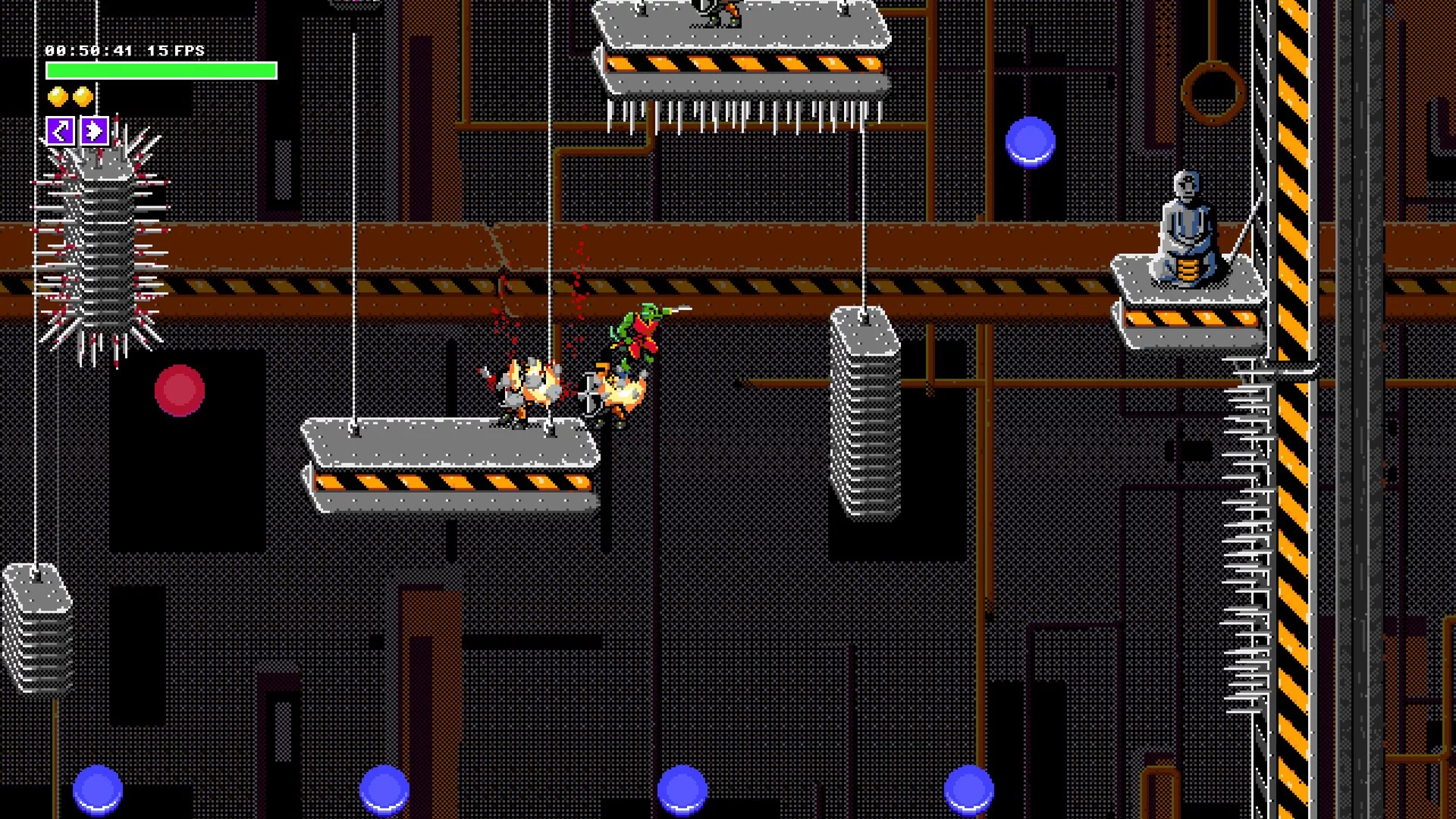 Изображение игры: DRAGON NINJA BYOKA