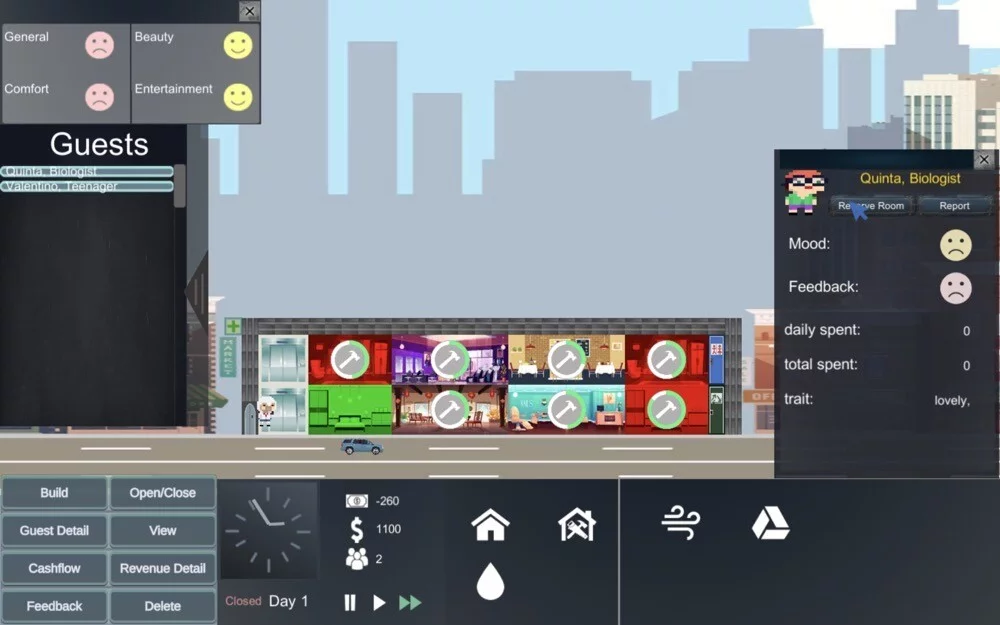 Изображение игры: Hotel Manager Simulator