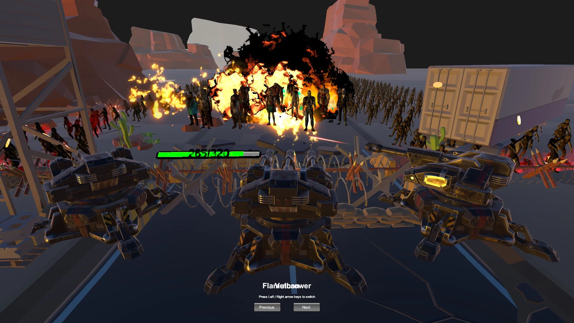 Изображение игры: Fire The Zombies