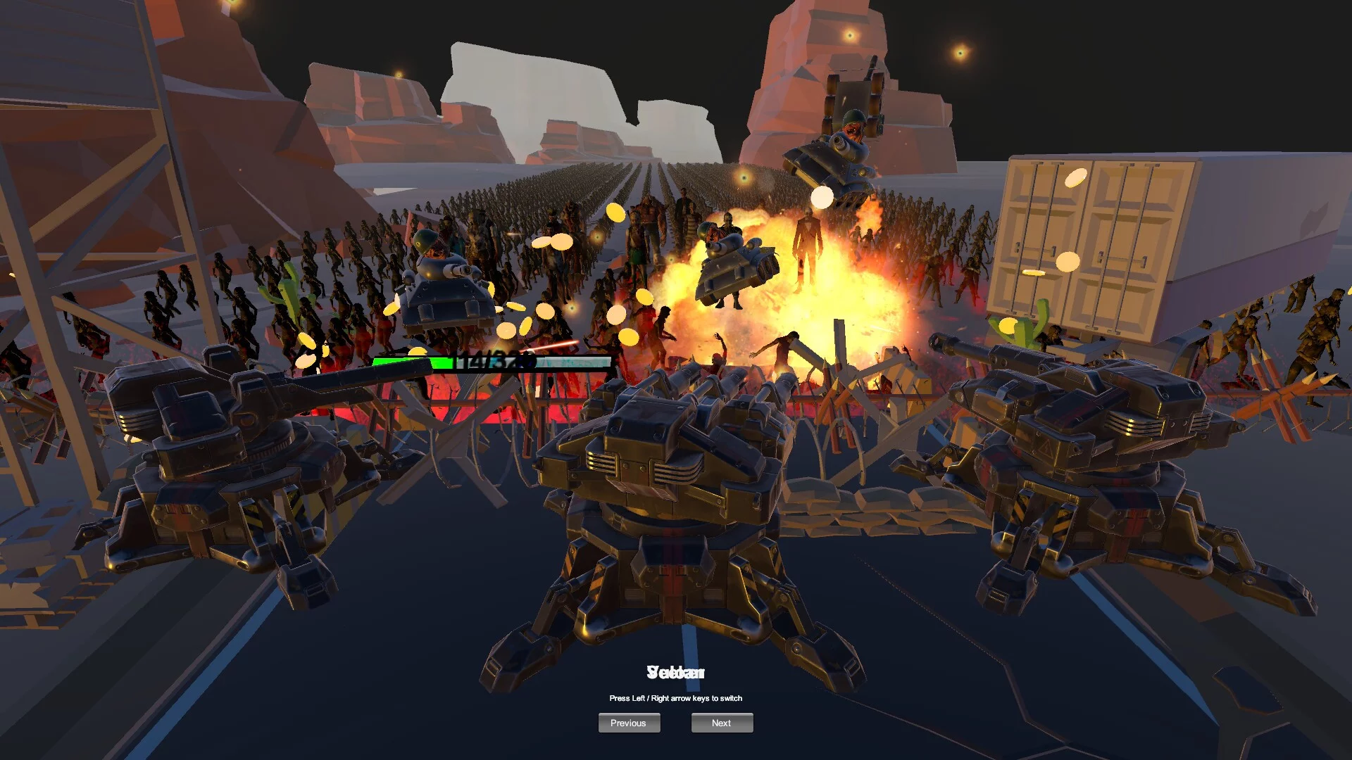 Изображение игры: Fire The Zombies