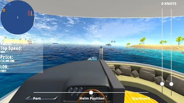 Изображение игры: Boating Simulator 2022