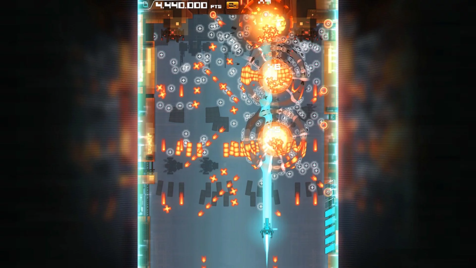 Изображение игры: Super Nano Blaster