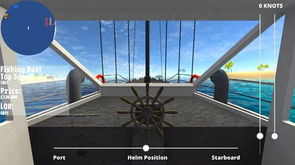 Изображение игры: Boating Simulator 2022