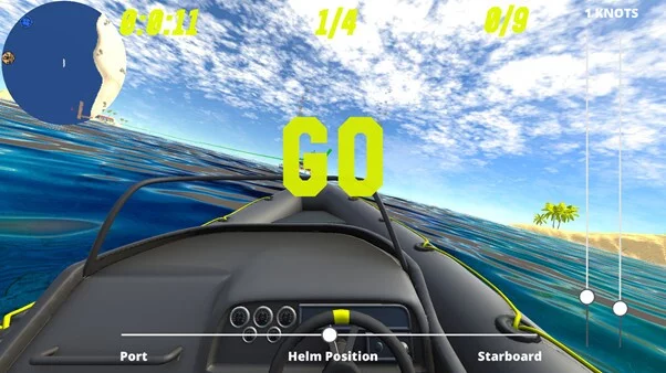 Изображение игры: Boating Simulator 2022