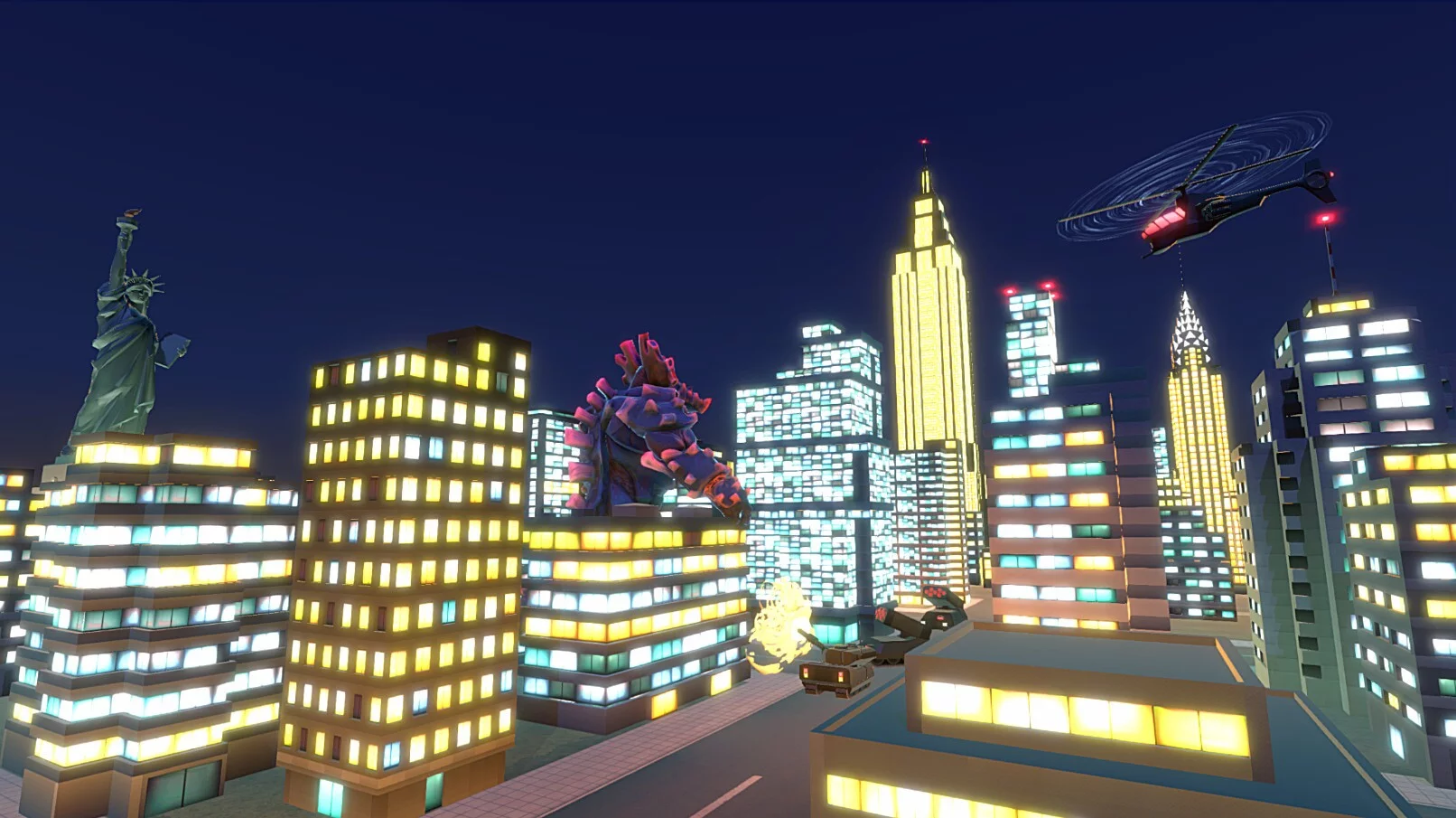 Изображение игры: KAIJU MONSTER VR