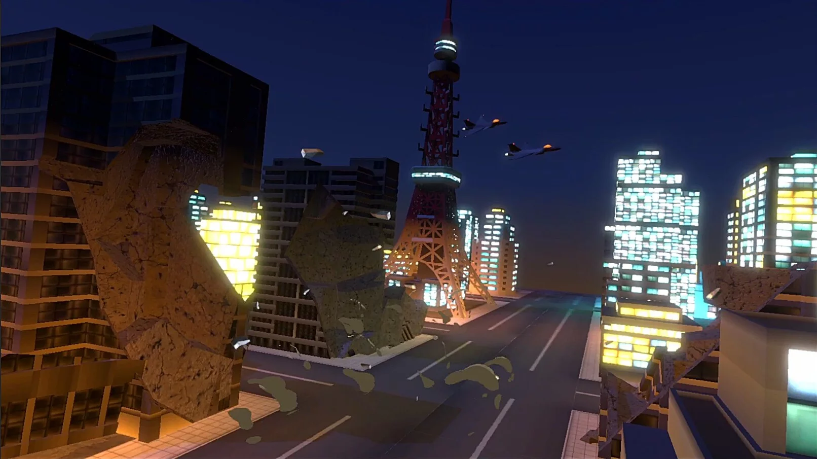 Изображение игры: KAIJU MONSTER VR