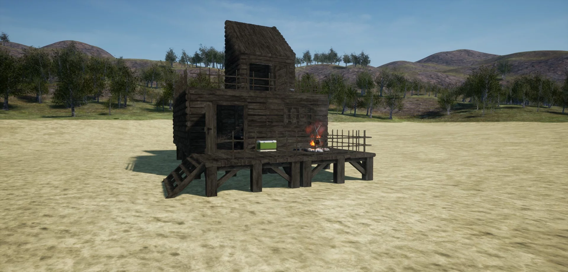 Изображение игры: Researchity | Open World Survival Game