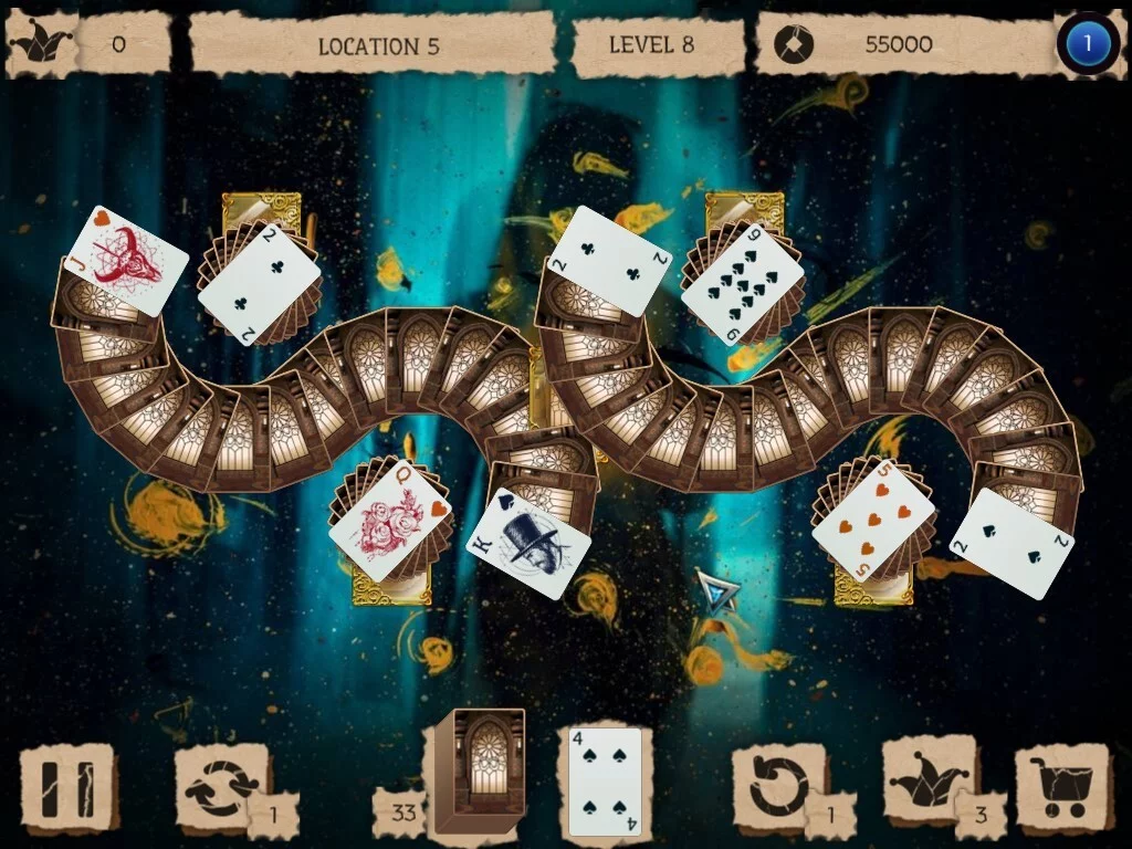Изображение игры: Mystery Solitaire. The Black Raven 3