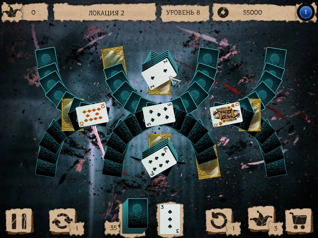 Изображение игры: Mystery Solitaire. The Black Raven 3