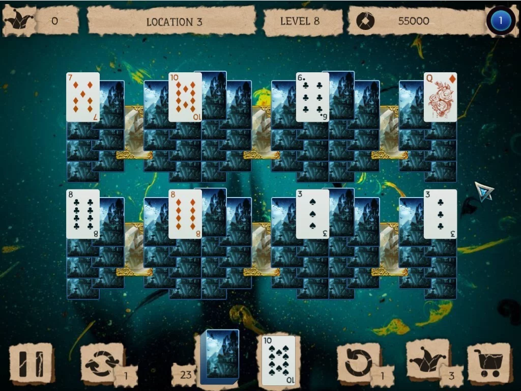 Изображение игры: Mystery Solitaire. The Black Raven 3