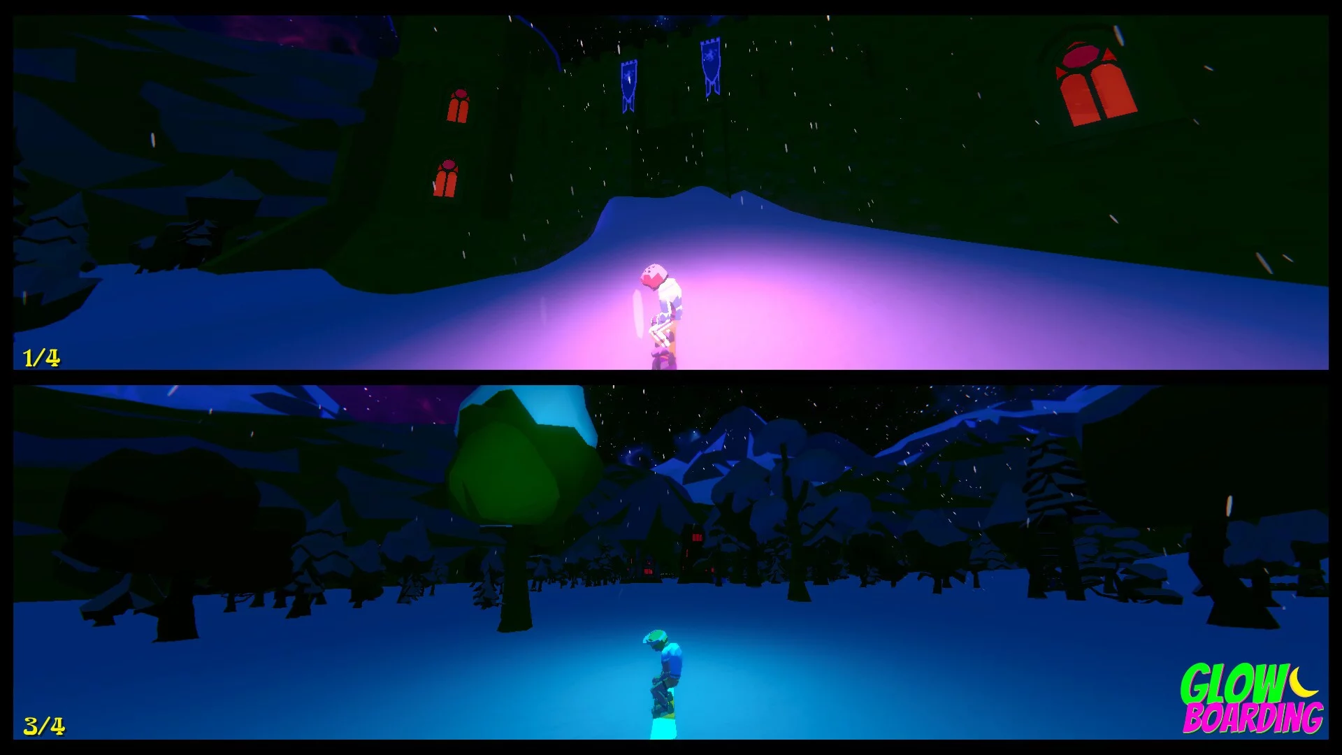 Изображение игры: GlowBoarding