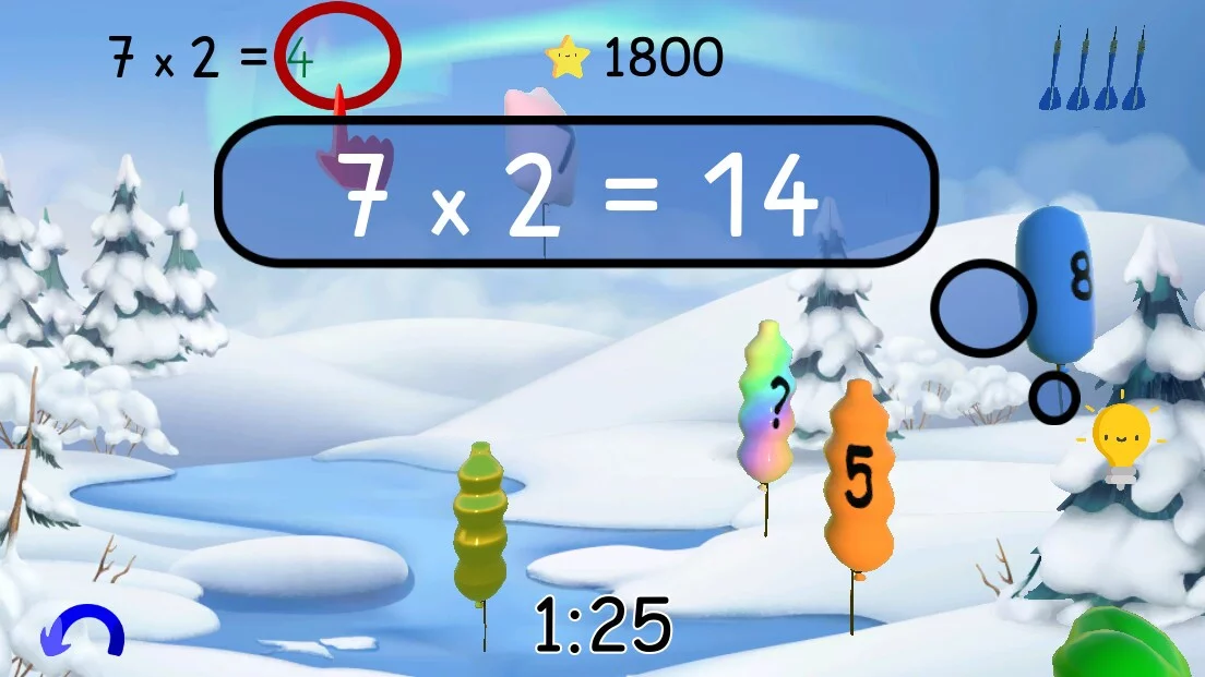 Изображение игры: Times Table Hunt