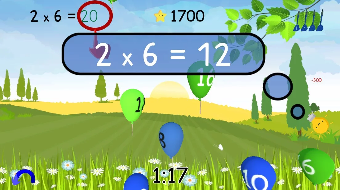 Изображение игры: Times Table Hunt