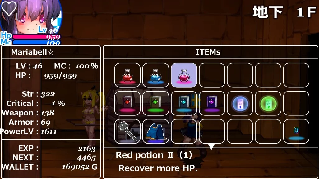 Изображение игры: The Den of Chaos2 - 混沌の魔窟殿２～アッサマラームの遺跡編～
