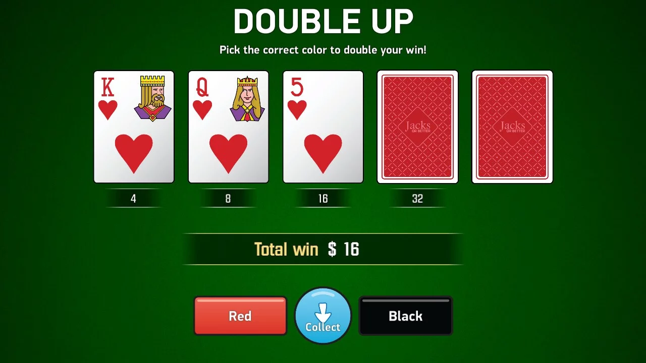 Изображение игры: Jacks or Better - Video Poker