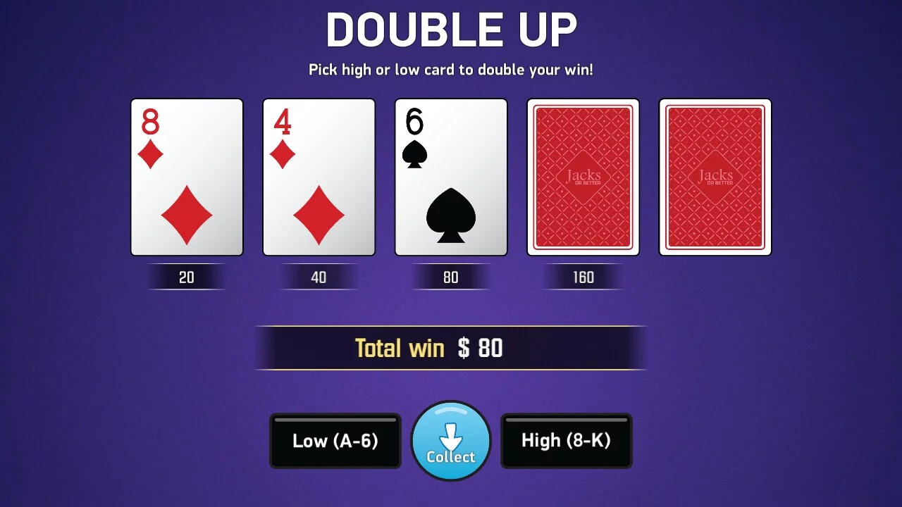 Изображение игры: Jacks or Better - Video Poker
