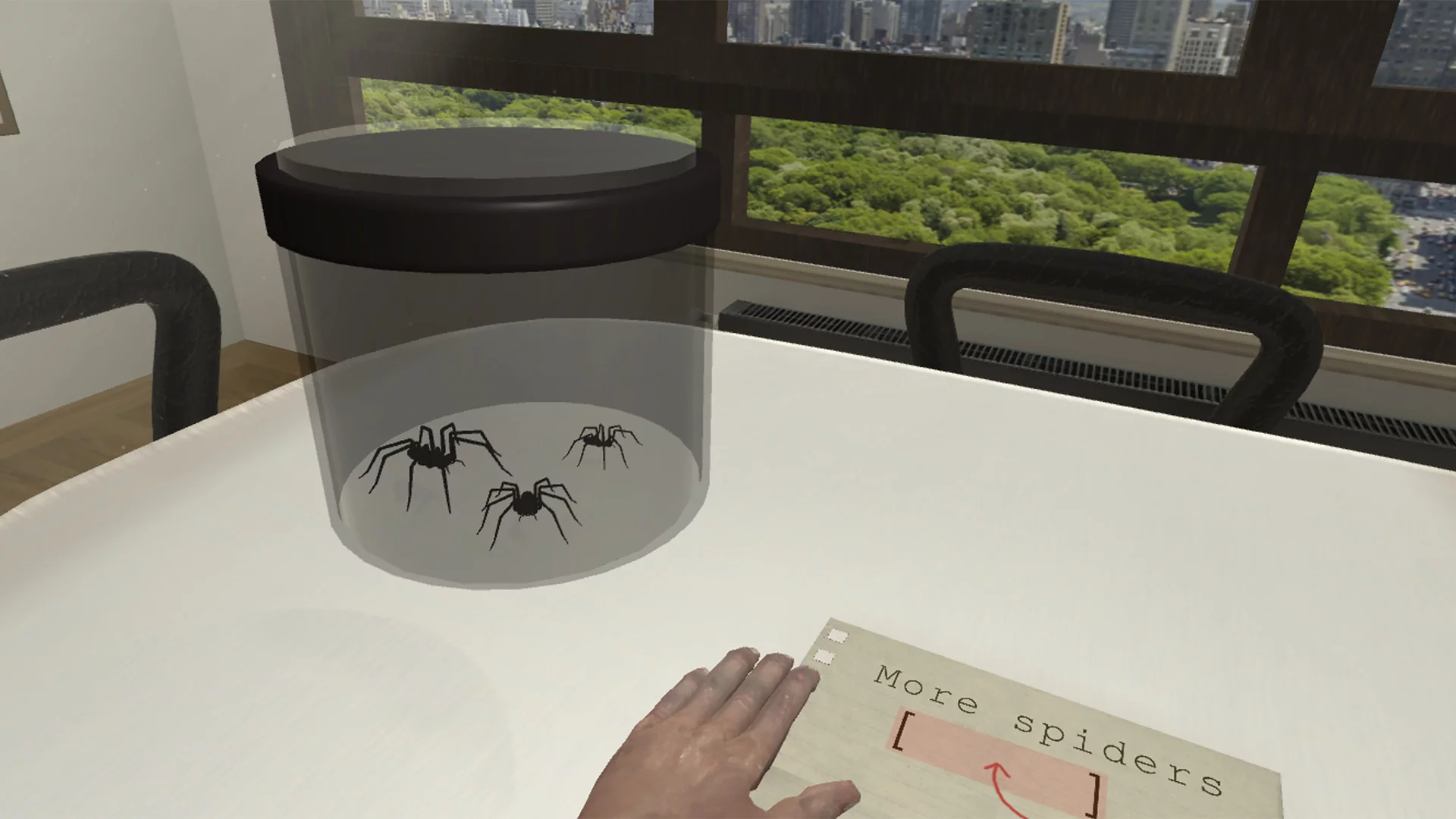 Изображение игры: Arachnophobia