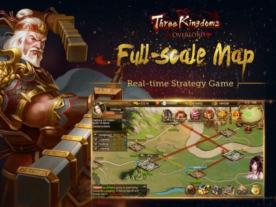 Изображение игры: Three Kingdoms: Overlord