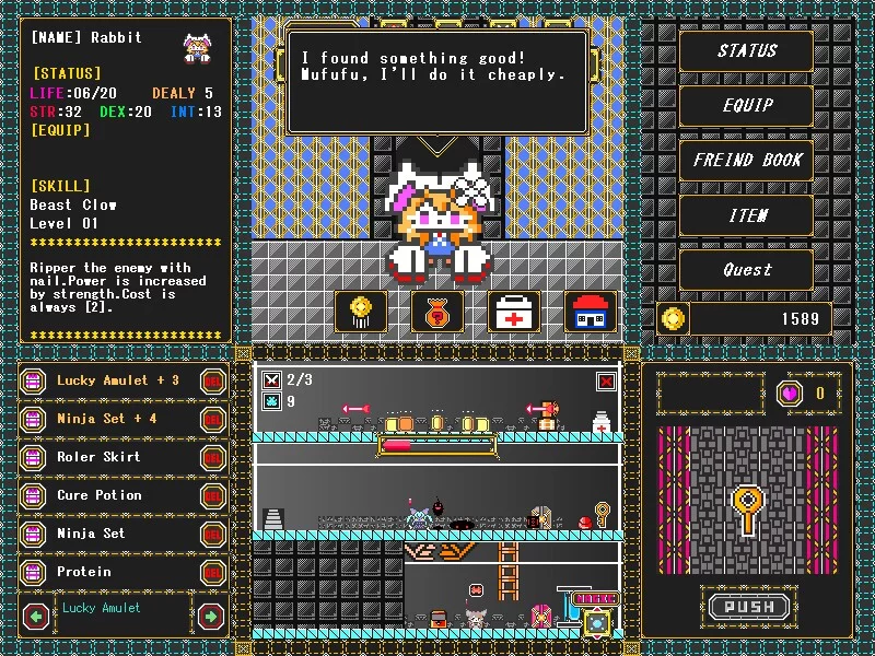 Изображение игры: Wish of Abyss Dungeon