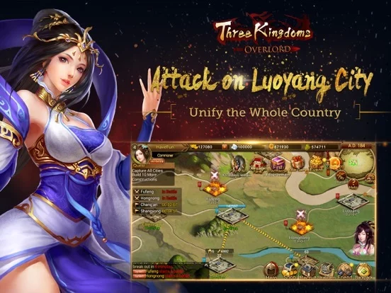 Изображение игры: Three Kingdoms: Overlord