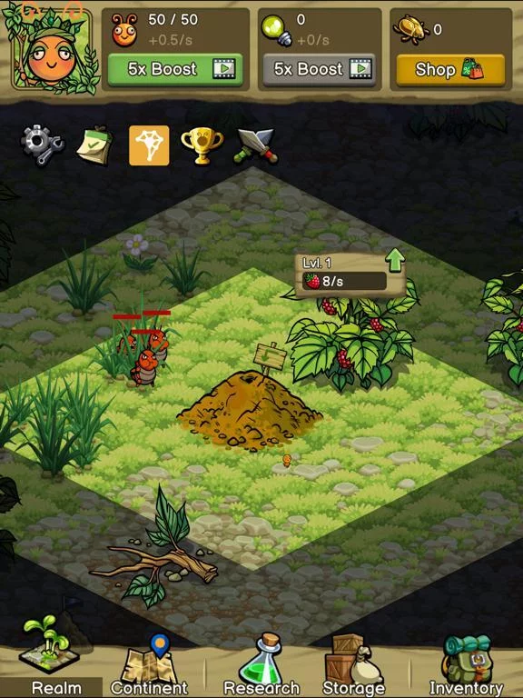 Изображение игры: Idle Ant Colony - Sim Game