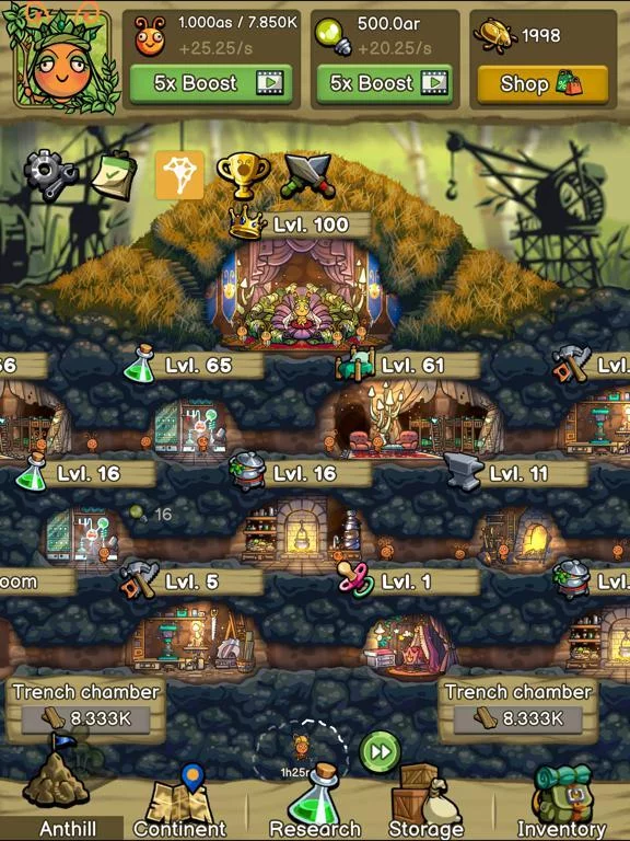 Изображение игры: Idle Ant Colony - Sim Game
